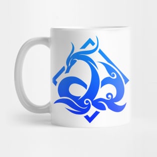 Genshin Impact Neuvillette Emblem Mug